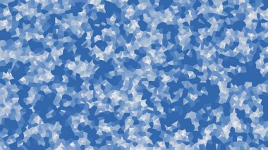 Renkli voronoi vektör soyut. Sorunsuz düzensiz satırları mozaik desen. Geometrik düz ızgara 