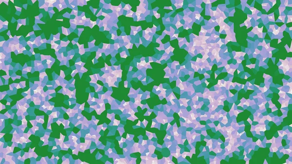 Kleurrijke Voronoi Vector Abstract Naadloze Onregelmatige Lijnen Mozaïek Patroon Geometrische — Stockvector