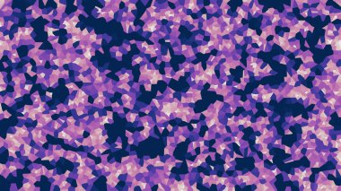 Renkli voronoi vektör soyut. Sorunsuz düzensiz satırları mozaik desen. Geometrik düz ızgara 