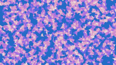 Renkli voronoi vektör soyut. Sorunsuz düzensiz satırları mozaik desen. Geometrik düz ızgara 