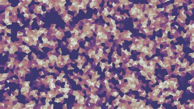 Renkli voronoi vektör soyut. Sorunsuz düzensiz satırları mozaik desen. Geometrik düz ızgara 