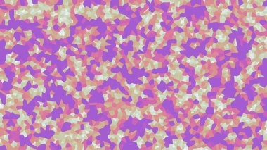 Renkli voronoi vektör soyut. Sorunsuz düzensiz satırları mozaik desen. Geometrik düz ızgara 