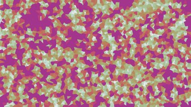 Renkli voronoi vektör soyut. Sorunsuz düzensiz satırları mozaik desen. Geometrik düz ızgara 