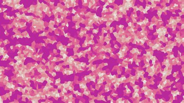 Renkli voronoi vektör soyut. Sorunsuz düzensiz satırları mozaik desen. Geometrik düz ızgara 