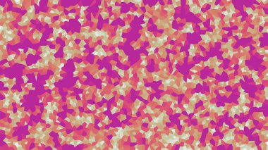 Renkli voronoi vektör soyut. Sorunsuz düzensiz satırları mozaik desen. Geometrik düz ızgara 