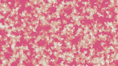 Renkli voronoi vektör soyut. Sorunsuz düzensiz satırları mozaik desen. Geometrik düz ızgara 