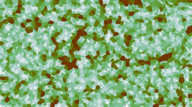 Renkli voronoi vektör soyut. Sorunsuz düzensiz satırları mozaik desen. Geometrik düz ızgara 