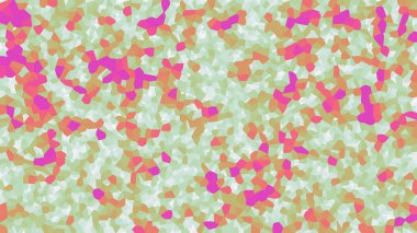 Renkli voronoi vektör soyut. Sorunsuz düzensiz satırları mozaik desen. Geometrik düz ızgara 