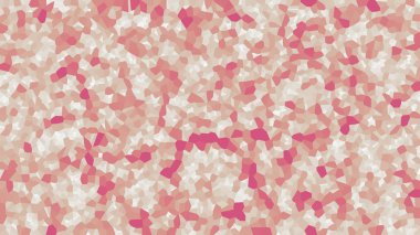 Renkli voronoi vektör soyut. Sorunsuz düzensiz satırları mozaik desen. Geometrik düz ızgara 