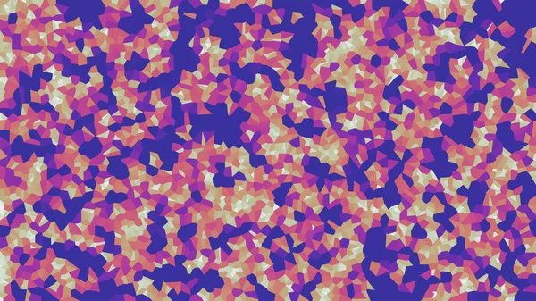 Voronoi Colorati Vettore Astratto Linee Irregolari Modello Mosaico Senza Soluzione — Vettoriale Stock