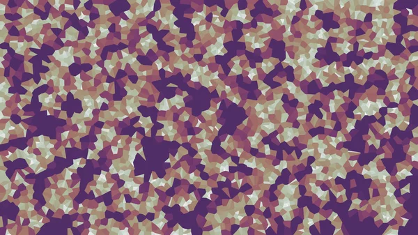 Voronoi Colorido Vetor Abstrato Linhas Irregulares Sem Costura Padrão Mosaico — Vetor de Stock