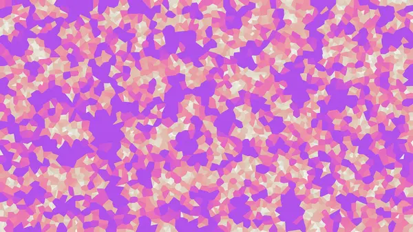Voronoi Coloré Vecteur Abstrait Motif Mosaïque Lignes Irrégulières Sans Couture — Image vectorielle