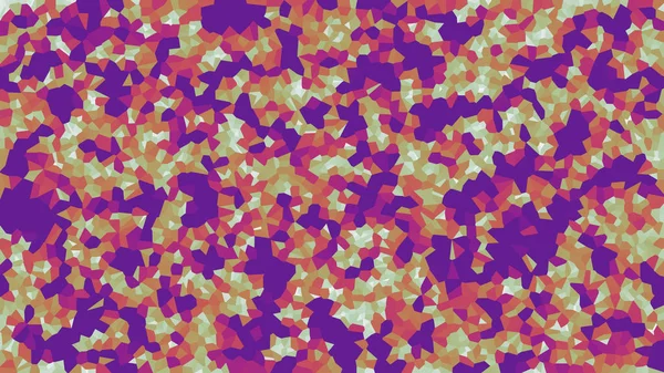 Voronoi Colorati Vettore Astratto Linee Irregolari Modello Mosaico Senza Soluzione — Vettoriale Stock