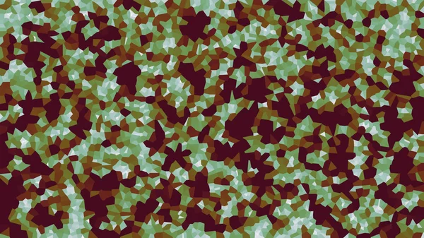 Voronoi Berwarna Vektor Abstrak Garis Mosaik Yang Tak Beraturan Kisi - Stok Vektor