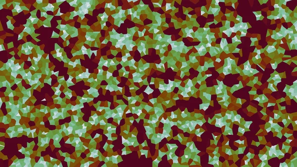 Voronoi Coloré Vecteur Abstrait Motif Mosaïque Lignes Irrégulières Sans Couture — Image vectorielle