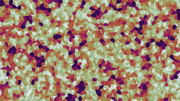 Voronoi Colorati Vettore Astratto Linee Irregolari Modello Mosaico Senza Soluzione — Vettoriale Stock