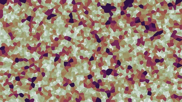 Kleurrijke Voronoi Vector Abstract Naadloze Onregelmatige Lijnen Mozaïek Patroon Geometrische — Stockvector