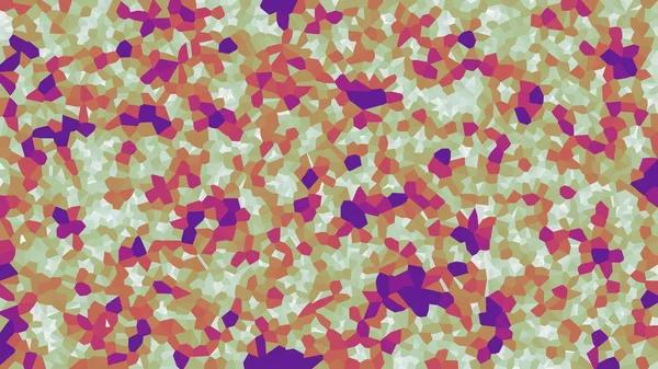 Voronoi Colorati Vettore Astratto Linee Irregolari Modello Mosaico Senza Soluzione — Vettoriale Stock