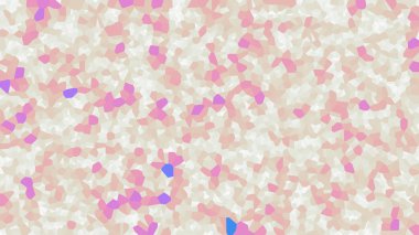 Renkli voronoi vektör soyut. Sorunsuz düzensiz satırları mozaik desen. Geometrik düz ızgara 