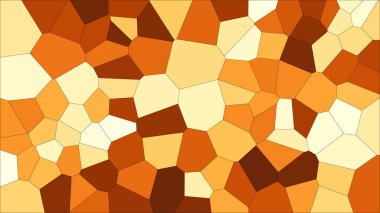 Vitray renkli voronoi, vektör eps soyut. Düzensiz hücre arka plan deseni. 2D geometrik şekiller kılavuz - Vetorial 8k Hd