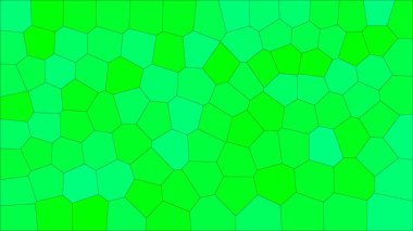 Vitray renkli voronoi, vektör eps soyut. Düzensiz hücre arka plan deseni. 2D geometrik şekiller kılavuz - Vetorial 8k Hd