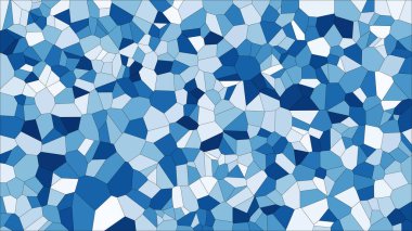 Vitray renkli voronoi, vektör eps soyut. Düzensiz hücre arka plan deseni. 2D geometrik şekiller kılavuz - Vetorial 8k Hd