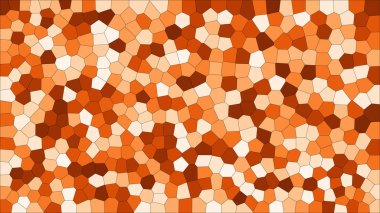 Vitray renkli voronoi, vektör eps soyut. Düzensiz hücre arka plan deseni. 2D geometrik şekiller kılavuz - Vetorial 8k Hd