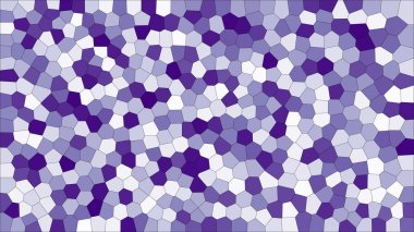 Vitray renkli voronoi, vektör eps soyut. Düzensiz hücre arka plan deseni. 2D geometrik şekiller kılavuz - Vetorial 8k Hd