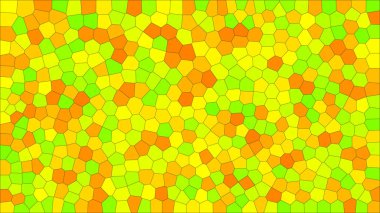 Vitray renkli voronoi, vektör eps soyut. Düzensiz hücre arka plan deseni. 2D geometrik şekiller kılavuz - Vetorial 8k Hd