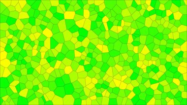 Vitray renkli voronoi, vektör eps soyut. Düzensiz hücre arka plan deseni. 2D geometrik şekiller kılavuz - Vetorial 8k Hd