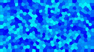 Vitray renkli voronoi, vektör eps soyut. Düzensiz hücre arka plan deseni. 2D geometrik şekiller kılavuz - Vetorial 8k Hd