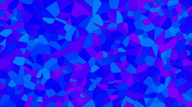 Vitray renkli voronoi, vektör eps soyut. Düzensiz hücre arka plan deseni. 2D geometrik şekiller kılavuz - Vetorial 8k Hd