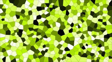 Vitray renkli voronoi, vektör eps soyut. Düzensiz hücre arka plan deseni. 2D geometrik şekiller kılavuz - Vetorial 8k Hd