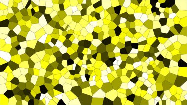 Vitray renkli voronoi, vektör eps soyut. Düzensiz hücre arka plan deseni. 2D geometrik şekiller kılavuz - Vetorial 8k Hd