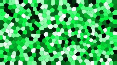 Vitray renkli voronoi, vektör eps soyut. Düzensiz hücre arka plan deseni. 2D geometrik şekiller kılavuz - Vetorial 8k Hd