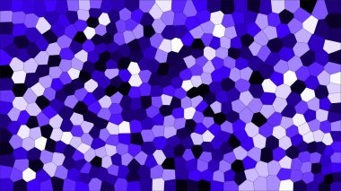 Vitray renkli voronoi, vektör eps soyut. Düzensiz hücre arka plan deseni. 2D geometrik şekiller kılavuz - Vetorial 8k Hd