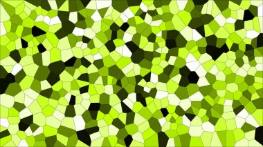 Vitray renkli voronoi, vektör eps soyut. Düzensiz hücre arka plan deseni. 2D geometrik şekiller kılavuz - Vetorial 8k Hd