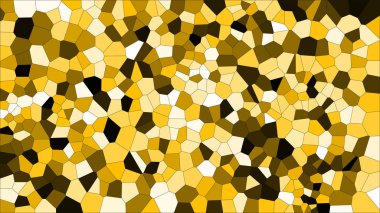 Vitray renkli voronoi, vektör eps soyut. Düzensiz hücre arka plan deseni. 2D geometrik şekiller kılavuz - Vetorial 8k Hd