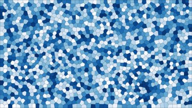 Vitray renkli voronoi, vektör eps soyut. Düzensiz hücre arka plan deseni. 2D geometrik şekiller kılavuz - Vetorial 8k Hd