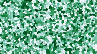 Vitray renkli voronoi, vektör eps soyut. Düzensiz hücre arka plan deseni. 2D geometrik şekiller kılavuz - Vetorial 8k Hd