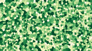 Vitray renkli voronoi, vektör eps soyut. Düzensiz hücre arka plan deseni. 2D geometrik şekiller kılavuz - Vetorial 8k Hd