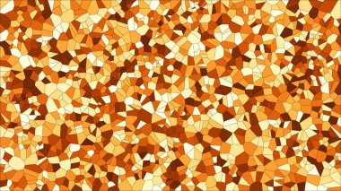 Vitray renkli voronoi, vektör eps soyut. Düzensiz hücre arka plan deseni. 2D geometrik şekiller kılavuz - Vetorial 8k Hd