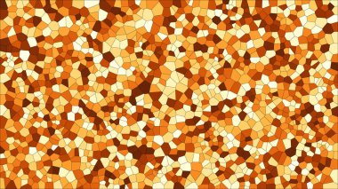 Vitray renkli voronoi, vektör eps soyut. Düzensiz hücre arka plan deseni. 2D geometrik şekiller kılavuz - Vetorial 8k Hd