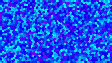 Vitray renkli voronoi, vektör eps soyut. Düzensiz hücre arka plan deseni. 2D geometrik şekiller kılavuz - Vetorial 8k Hd