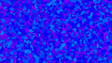 Vitray renkli voronoi, vektör eps soyut. Düzensiz hücre arka plan deseni. 2D geometrik şekiller kılavuz - Vetorial 8k Hd
