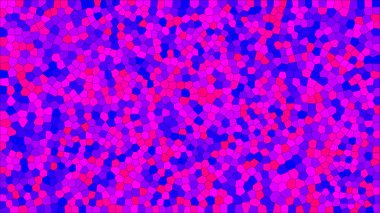 Vitray renkli voronoi, vektör eps soyut. Düzensiz hücre arka plan deseni. 2D geometrik şekiller kılavuz - Vetorial 8k Hd