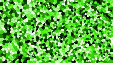 Vitray renkli voronoi, vektör eps soyut. Düzensiz hücre arka plan deseni. 2D geometrik şekiller kılavuz - Vetorial 8k Hd