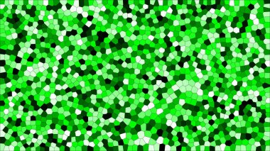 Vitray renkli voronoi, vektör eps soyut. Düzensiz hücre arka plan deseni. 2D geometrik şekiller kılavuz - Vetorial 8k Hd