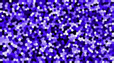 Vitray renkli voronoi, vektör eps soyut. Düzensiz hücre arka plan deseni. 2D geometrik şekiller kılavuz - Vetorial 8k Hd