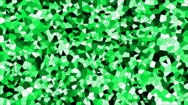 Vitray renkli voronoi, vektör eps soyut. Düzensiz hücre arka plan deseni. 2D geometrik şekiller kılavuz - Vetorial 8k Hd